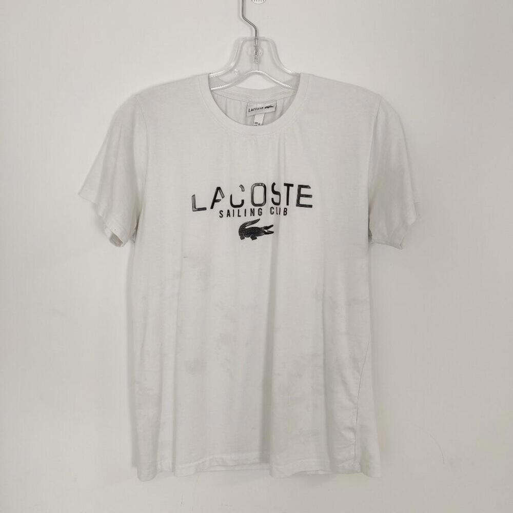 Lacoste Sailing Club Men's T-shirt Size Medium 100% Cotton Gorpcore